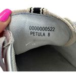 SHU SHOP Petula Platform Sneakers Metallic Silver Gold Stars Vegan Leather Sz 8 Photo 12