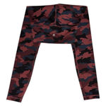 Lululemon Wunder Under 25" Size 4 Heritage 365 Camo Smoky Red Night Sea EUC Photo 7