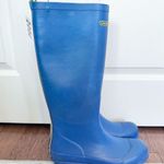 Henri Bendel NWT  Blue Tall Rain Boots - AS IS Photo 6