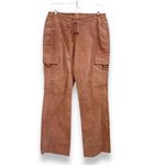 wilson's leather Vintage  pink suede leather hooded bomber jacket pants suit Photo 3