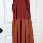 Anthropologie  Dolan Womens Tank Dress Size Medium Mature Casual Classic Satin Photo 2