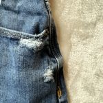 ZARA Womens Blue Jean Denim Trafaluc Pockets Distressed Mini Skirt Size Small 26 Photo 4