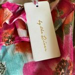 NWT By The Design Floral Chiffon Lightweight Mini Dress Pink Size L Photo 2