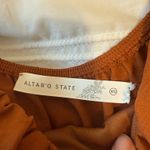 Altar'd State  Long Sleeve Mini Dress Rust Photo 2