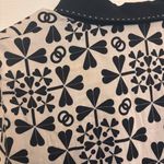 Burryco Midi Silk Dress Women's 14 RARE Unique Lightweight Black/White White Photo 3