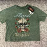 TJ Maxx Green and black vintage cotton tee Photo 0