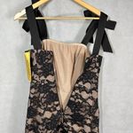 Bronx and Banco Willow Mini Noir Black Dress Size US 8 Large Photo 5