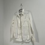 ZARA  White Poplin Button Down Photo 1