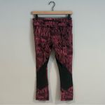 Lululemon PACE RIVAL CROP INSEAM 19” DOWN POUR ELECTRIC CORAL BLACK SIZE 6 Photo 9