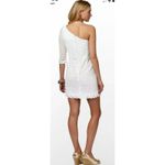 Lilly Pulitzer Resort White Daisy Truly Lace Whitaker One Shoulder Dress Size 0 Photo 4