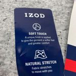 IZOD  Tie Front 2-Fer Sweatshirt NWT Size M Women’s Photo 5