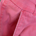 J.Crew Chino Shorts Highlighter Bright Pink Size 4 Shorts Trendy 4 inch inseam Photo 3
