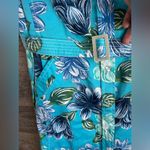 White Stag Blue and White Tie Front Sundress Photo 2