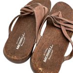 Merrell  Brown Leather Falcon Mandolin Mahana Slide Sandals Size 9 Photo 7