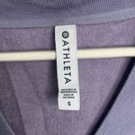 Athleta Lavender Muted Lilac Serenity Sweatshirt Tee Top W-505 Sz S Photo 5