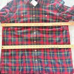 NWT Duluth Free Swingin Red Plaid Flannel Shirt Reach Gussets Bi Photo 6