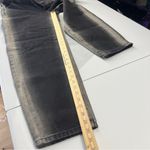 Adika Black Denim Ombré Sides High Rise Tapered Leg Jean Size M Photo 13