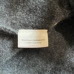 Black Goat‎ Cashmere Cardigan Sweater Gray Quiet Luxury Preppy Lux Classic Photo 4