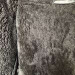 ZARA  Woman’s Coat M Bomber RAF Black Aviator Fur Shearling Real Leather Jacket Photo 11