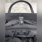 Kate Spade  New York Dawn Tote Bag Medium Black Purse Magnetic Snap Zipper Logo Photo 4