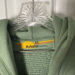 Aviator Nation Logo Stitch Pullover Relaxed Hoodie XS Photo 4
