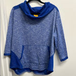 Ruby Rd Stylish Blue Cowl Neck Sweater Size 2X Photo 0