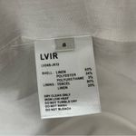 LVIR LA Project Belted Vest Small Tan Linen Blend Sleeveless Layering Modern Photo 6