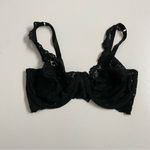 Smart & Sexy Smart Sexy Bra Lace Underwire Unlined Semi Sheer Adjustable Diamond Bow Black Photo 9