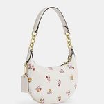 Coach Mini Payton Bag With Heart Print CX609 NWT Chalk Multi Photo 2