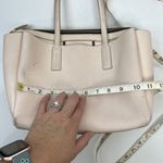 Marc Jacobs  The Protege Blush Pink Pebbled Leather Tote Top Handles Zip FLAWS Photo 10