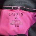 Lauren Ralph Lauren Activewear 1/4 Zip Longsleeve Shirt Pullover Golf in Pink XL Photo 12
