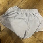 Lululemon blue linen Hotty Hot Low-Rise Lined Short 2.5" Photo 3