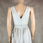 Adrianna Papell  V-Neck Shimmer Gown with Pockets NWT 4 Photo 7