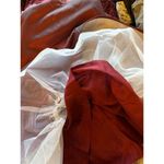 Rina di Montella Dress Women 12 Burgundy Beaded Satin Taffeta Opera Ball Gown Red Photo 12