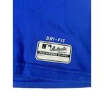 Nike Dri Fit Cubs baseball womens fitted blue short sleeve tshirt size medium au Photo 7