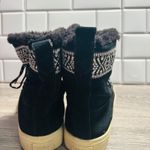 Toms  Women's Black Suede Alpine Ski Boots Size 7.5 Photo 5