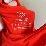 MPG Sport Crossback Tank Top Athletic Yoga Running Red Photo 3