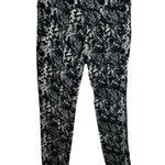 Elliott Lauren Snakeskin Stretch Pull On Ankle Pants Gray Size 4 Photo 1
