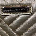 Hilary Radley Rebecca Minkoff Gold Quilted Chain Shoulder Handbag Photo 8