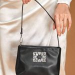 Boutique small faux leather purse with crystal decoration​​​​​​​​​​​​​​​​​​​​​ Photo 4