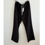 FIGS High Waisted Davia Straight Leg Scrub Pants in Black, Size X-Large Photo 8