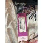 Ambrielle Caterina Pink Black Tropical Floral Soft Lightweight Robe 2x NWT Photo 6