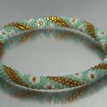 Sashka Green Floral Bracelet 8” Photo 1