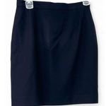 ESCADA Wool Mini Skirt Short Straight Pencil 36 / 6 Women's Black Luxury Photo 0