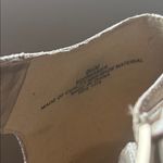 Bandolino  Size 9 1/2 Tan Nude Patent High Heel T-Strap Dress Sandals Man-Made Photo 4