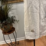 Click Collection Trench Coat Large Beige Pocket Missing Belt Collar Lapel Notch Photo 3