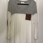 Vanilla Bay Long Sleeve v neck Top Photo 0