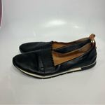 Gentle Souls ‎ by Kenneth Cole Luca Ruffle flats black leather size 10 Photo 4