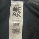 Zumba Wear Zumba Stay All Day Reflective Crop Small Leggings NWT Photo 5