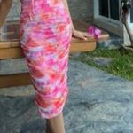 ZARA NWT  PRINTED TULLE DRESS Photo 13